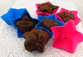 Chocolademuffins van kastanjemeel (voedselzandloper proof)